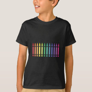 T-shirt Couleurs de crayon