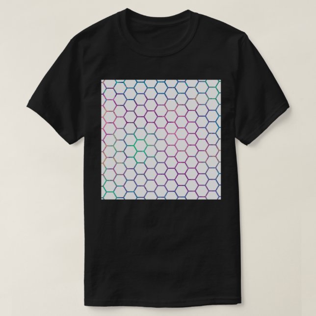 T-shirt Couleurs de sirène Cou Gaiter Beehive Sirène Motif (Design devant)