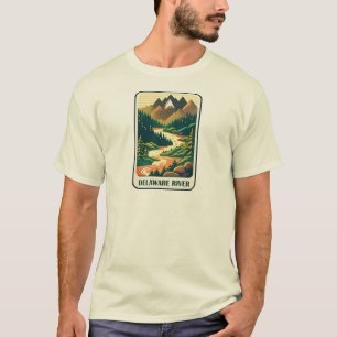 T-shirt Couleurs du fleuve Delaware