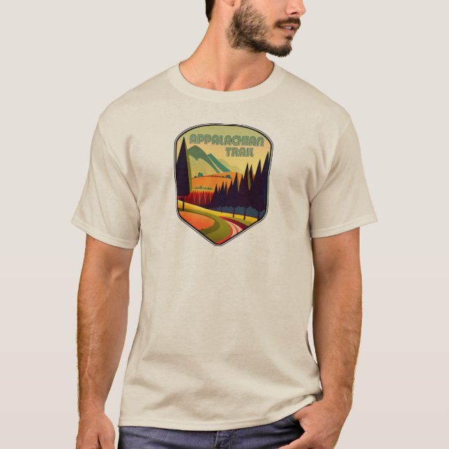 T-shirt Couleurs du sentier des Appalaches (Devant)
