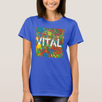 Couleurs Hot Mess VITAL jaune rouge bleu blanc