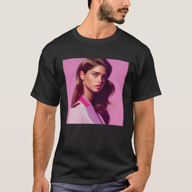 T-shirt Couleurs Polygel Couleurs de l'eau Costume femme C (Devant)