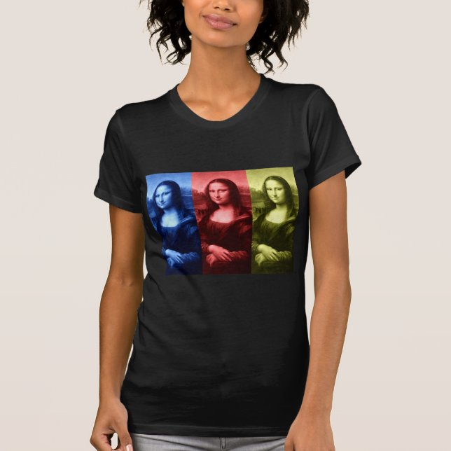 T-shirt Couleurs primaires de Mona Lisa (Devant)