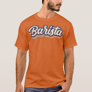 T-shirt Couleurs Vintages Barista