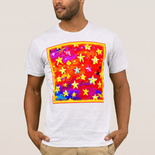 T-shirt Couleurs vives des étoiles. Commandez dès maintena
