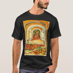T-shirt couloir vincent van gogh dans le vincent d'asile 