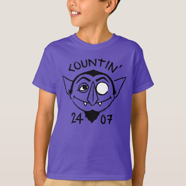T-shirt Count von Count Patinage Logo - Countin' 24/7 (Devant)