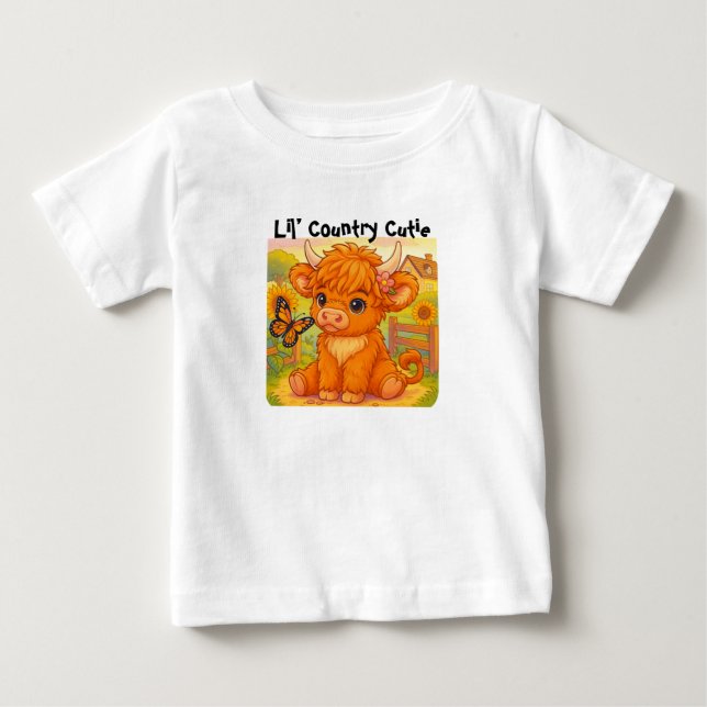T-shirt Country Cutie (Devant)