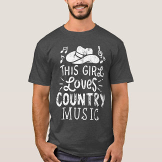 T-shirt Country Music Western Hat Musician friend friends