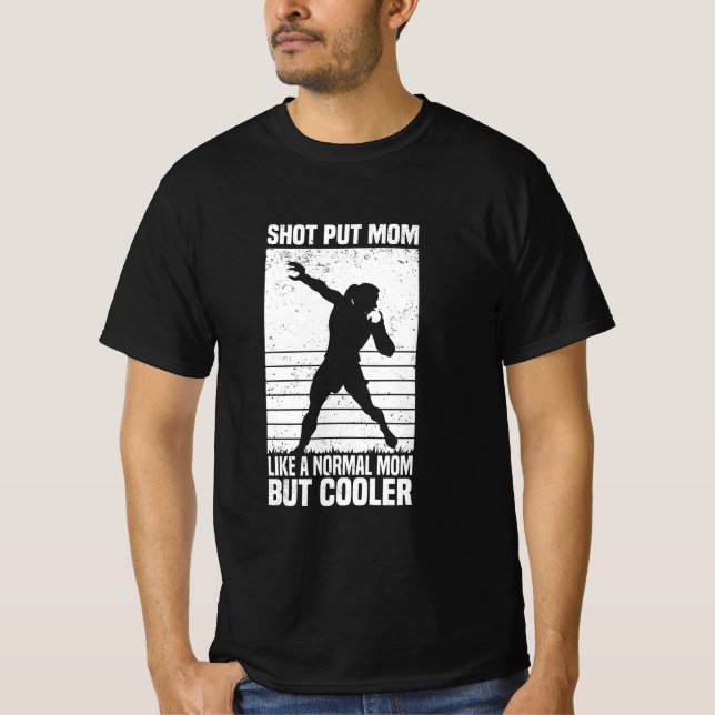 T-shirt coup | Athlétisme photo cadeaux putter (Devant)
