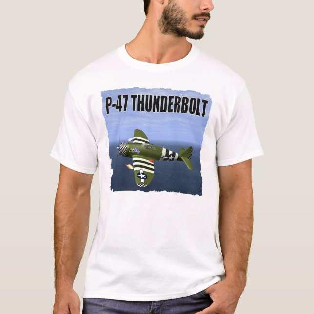 T-SHIRT COUP DE FOUDRE P-47 (Devant)
