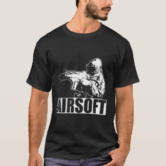 T-shirt Coup De Peinture De Combat Airsoft Pour Hommes Et 
