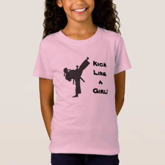 T-Shirt Coup-de-pied comme un karaté du Taekwondo d'arts