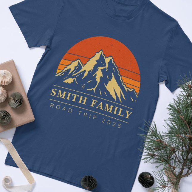 T-shirt Coup de soleil sur la route de réunion familiale p (Créateur téléchargé)