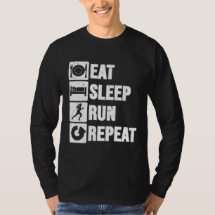 T-shirt Coup de sommeil de l'alimentation à travers le pay