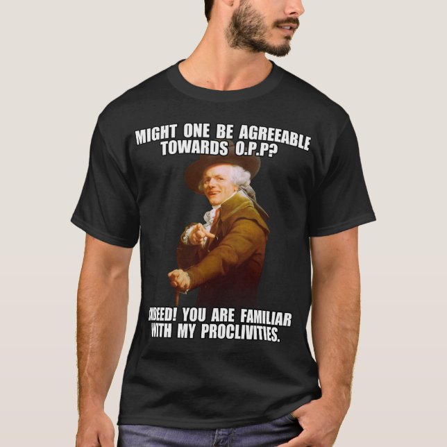 T-shirt Coup sec et dur OPP de Joseph Ducreux Archiaic (Devant)