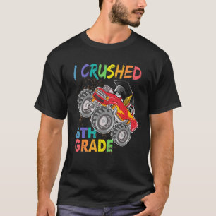 T-shirt Coupable Retour À L'École Camion Monster J'Ai Écra