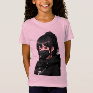 T-Shirt Coupe Anime fille