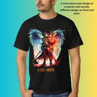 T-shirt Coupe Au-Dessus, Anime