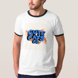 T-SHIRT COUPE CAT GO