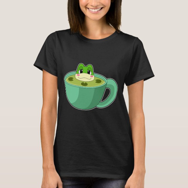 T-shirt Coupe de café Frog Pond (Devant)