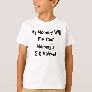 T-shirt Coupe de cheveux