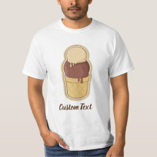 T-shirt Coupe de glace à deux boules