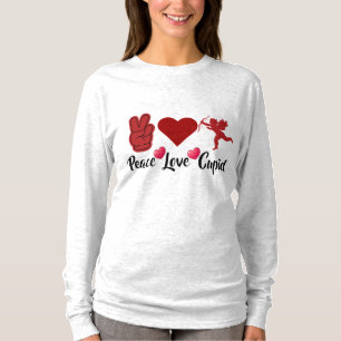 T-shirt Coupe de l'amour Cupidon - Ange adorable de la Sai