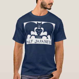 T-shirt Coupe de papier demi-monstre japonais par Jad Fair