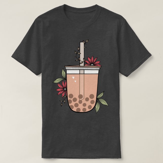T-shirt Coupe de thé Boba (Design devant)