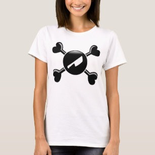 T-shirt Coupe de viande d'os croisés