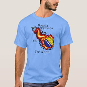 T-shirt Coupe du monde - Bosnie-Herzégovine contre le mon