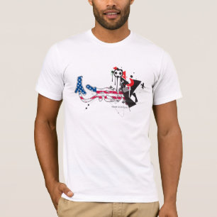 T-shirt Coupe du monde de FSM 2010 - drapeau des