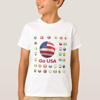 T-shirt Coupe du monde des Etats-Unis Afrique du Sud 2010
