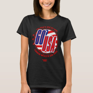 T-shirt Coupe du Monde des Supporters de Football Usa 2026