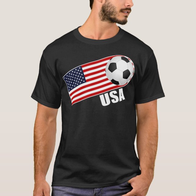 T-shirt Coupe du monde du football des Etats-Unis (Devant)