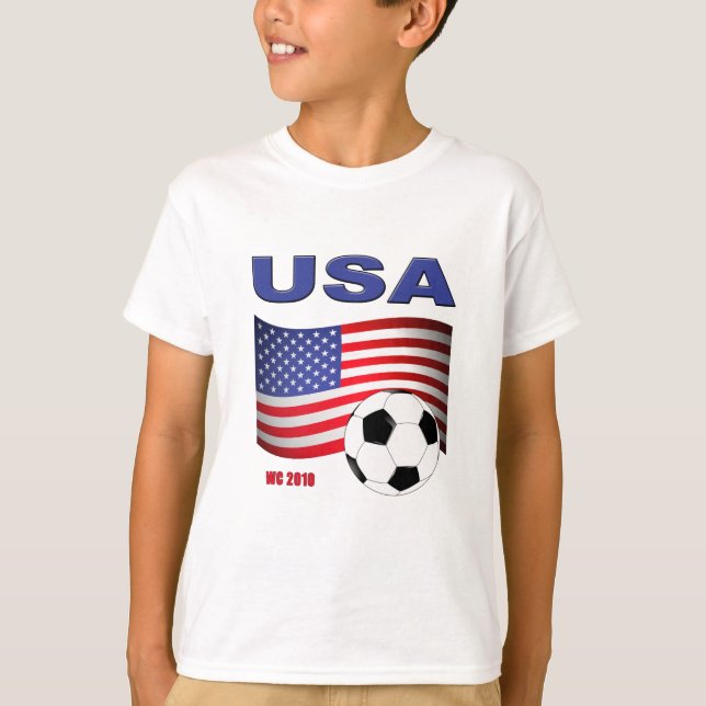 T-shirt Coupe du monde du football des Etats-Unis 2010 (Devant)