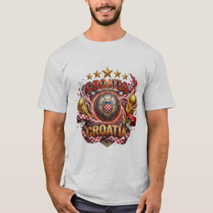 T-shirt Coupe du Monde FIFA 2026 - Croatie