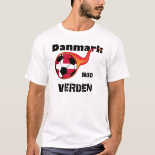 T-shirt Coupe Du Monde - Le Danemark Contre Le Monde