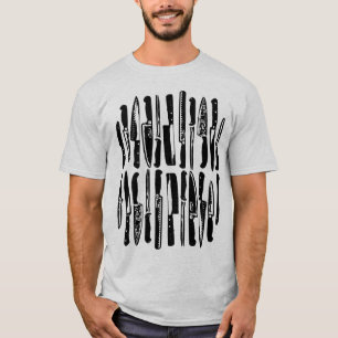 T-shirt Coupe et découpe - Noir