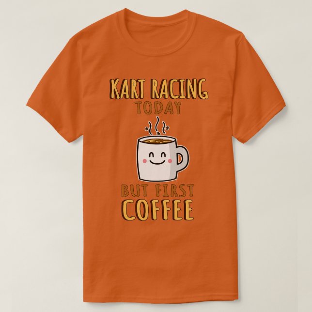 T-shirt Coupe Kart Racing (Design devant)