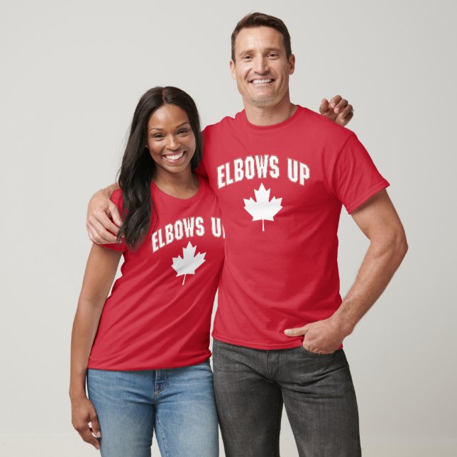 T-shirt Coupe Le Canada. (Unisexe)