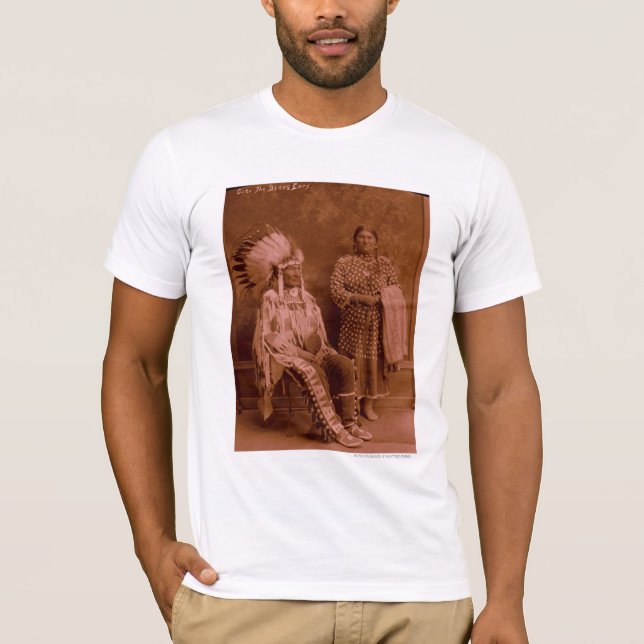 T-shirt Coupe les oreilles de l'ours et l'épouse - (Devant)