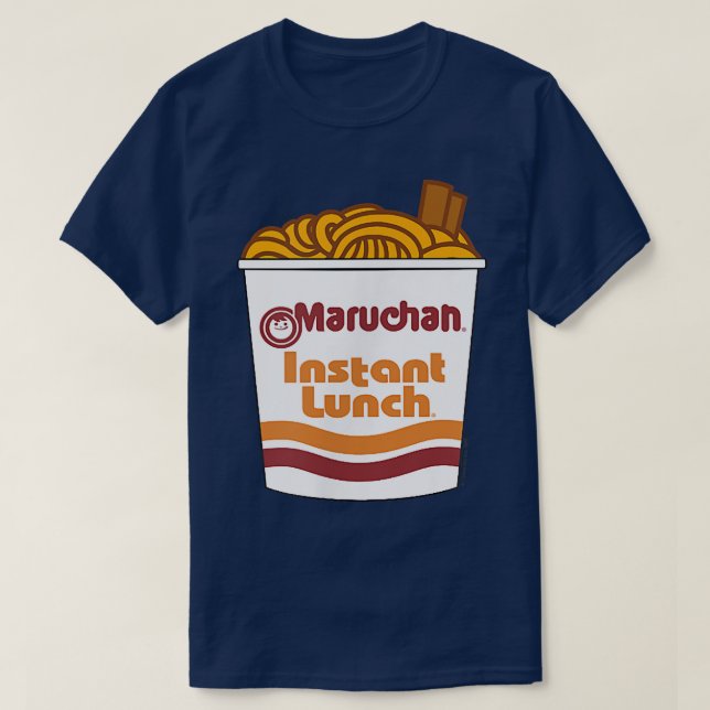 T-shirt Coupe Maruchan Ramen Noodle Avec Bâtons À Chop (Design devant)
