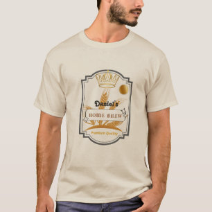 T-shirt Coupe personnalisée de verre de bière