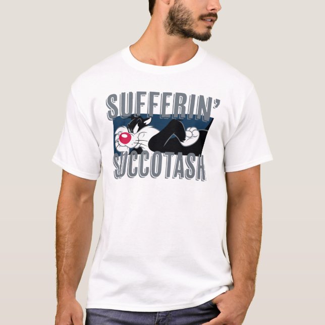T-shirt Coupe Sufferin' Succotash SYLVESTER™ (Devant)