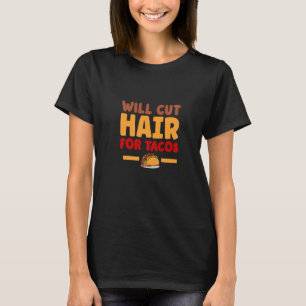 T-shirt Couperai Cheveux Contre Tacos Coiffure Barbier