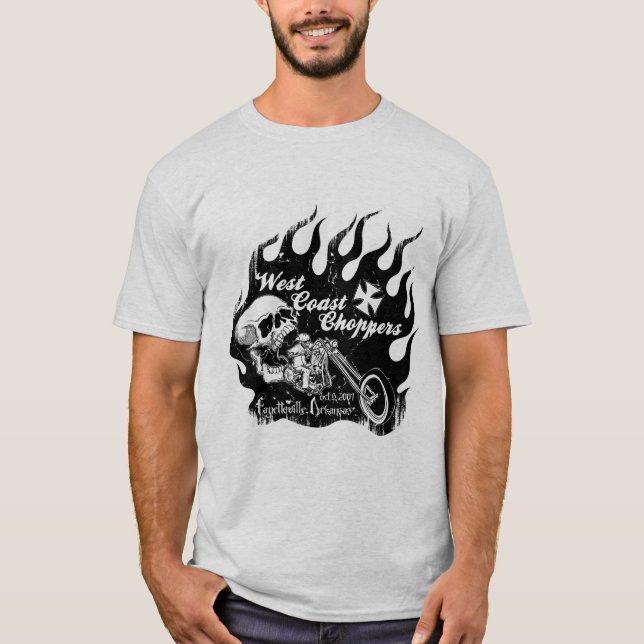 T-shirt Couperet de côte ouest (Devant)