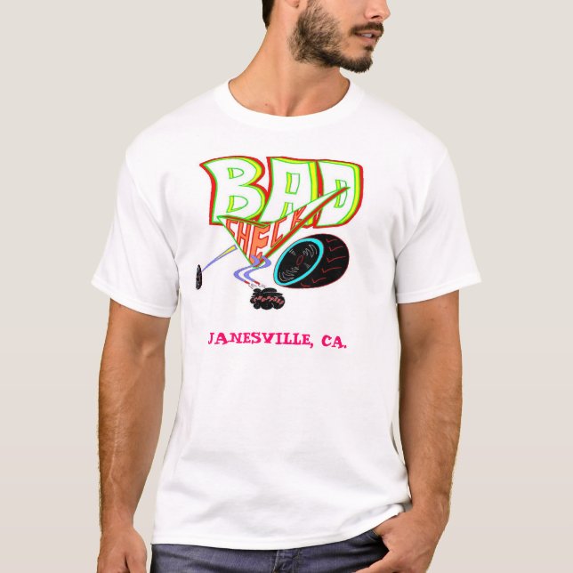 T-SHIRT COUPERETS DE CHÈQUE À DÉCOUVERT (Devant)