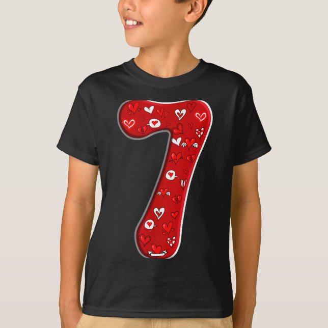 T-shirt Couple Costume Duo 67 Meme Six Seven Number 7 Vale (Devant)